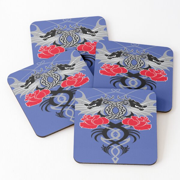 Item preview, DRAGON EN ROSES designed and sold by farfalla 68.