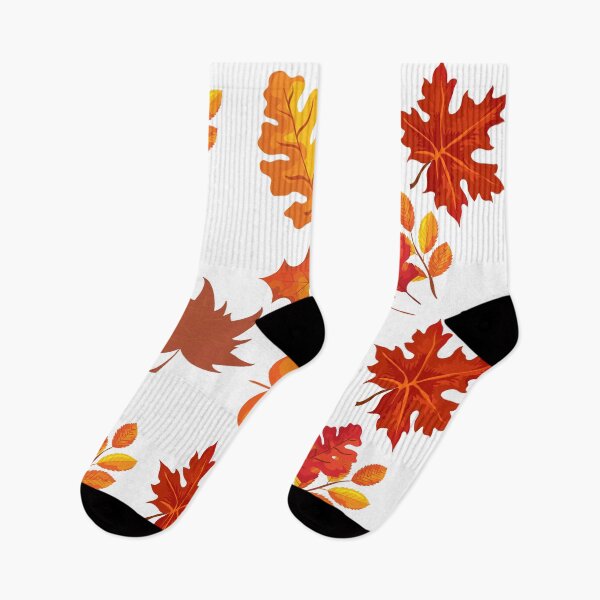 Item preview, Fall Leaves Color Pattern Autumn Gift Home Decor designed and sold by Little Joys Art.