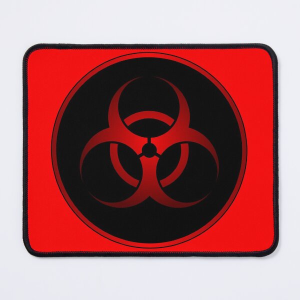 Item preview, biohazard in red designed and sold by Murbee.