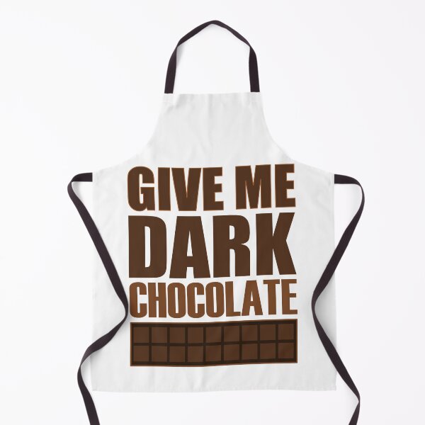 Item preview, Give Me Dark Chocolate White Background - Sweet Healthy Treat Dessert Foods designed and sold by artfulnotebook.