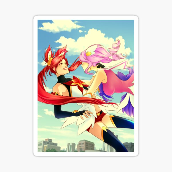 Star Guardian Jinx and Lux Sticker