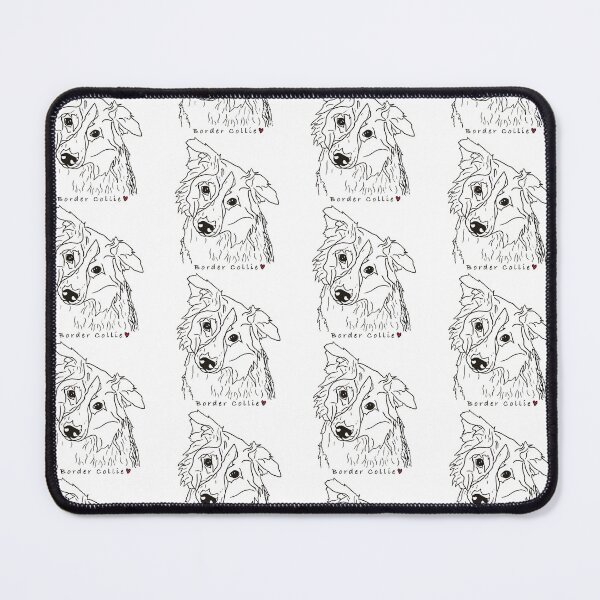Item preview, Border Collie line drawing designed and sold by DesignedByEmma1.