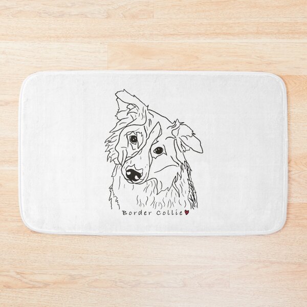 Item preview, Border Collie line drawing  designed and sold by DesignedByEmma1.