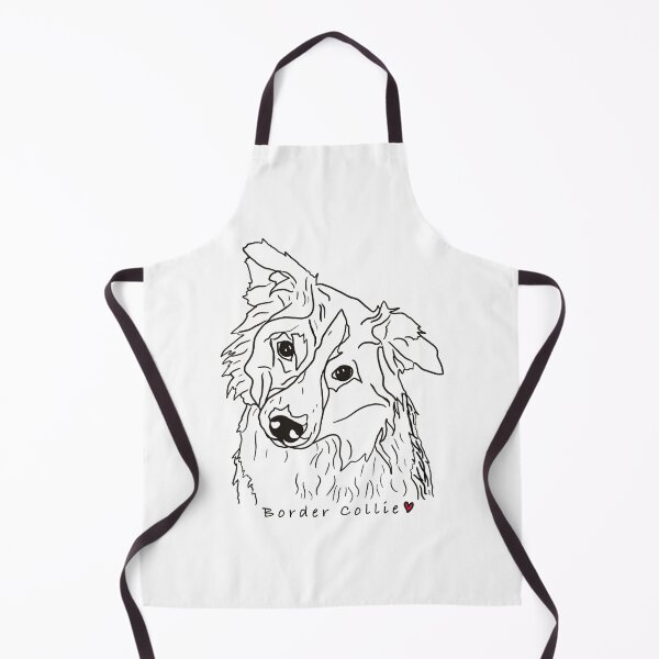 Item preview, Border Collie line drawing designed and sold by DesignedByEmma1.
