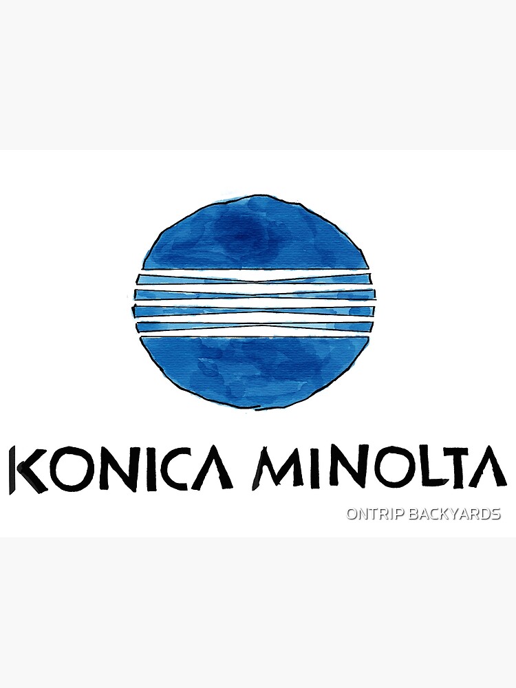 "Konica Minolta (Vintage Logo)" Poster for Sale by ontrip Redbubble