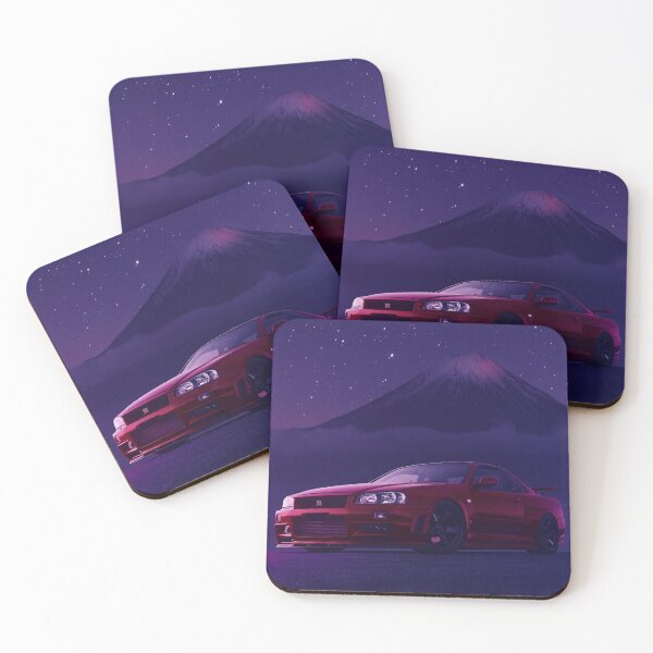 Item preview, Red Nissan GTR R34 designed and sold by nueman.