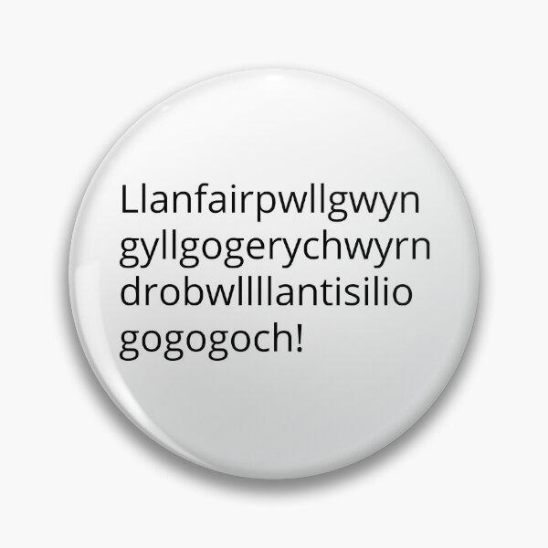 Item preview, LlanfairPG designed and sold by WelshStuff.