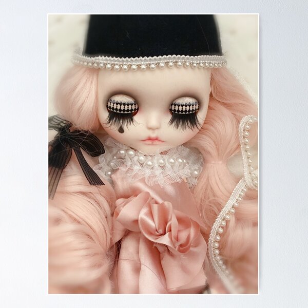 Item preview, Pierrot clown Blythe Doll designed and sold by jennylovesbenny.
