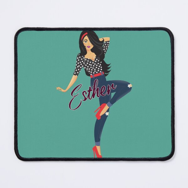 Item preview, Esther Girl Sassy Teal designed and sold by Dream Big! by E. H..