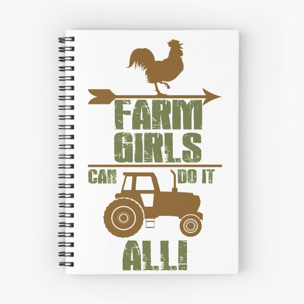 Item preview, Farm Girls Can Do It All  designed and sold by CreativeStrike.