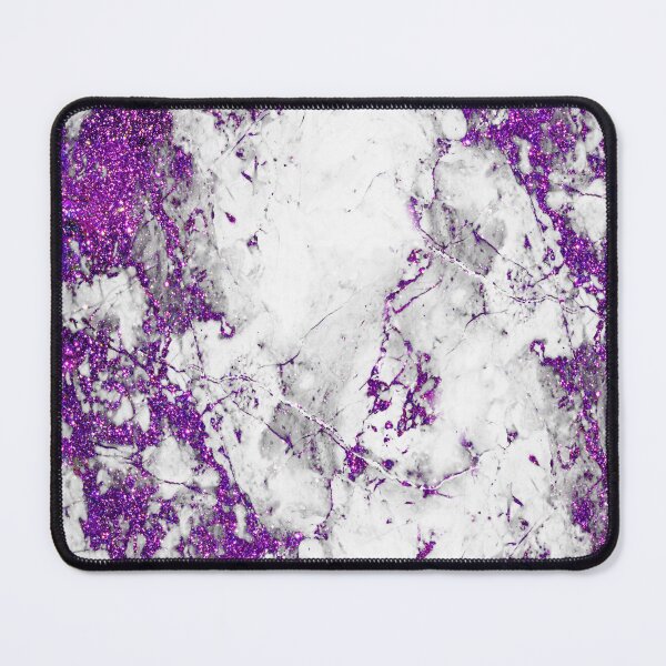 Item preview, Purple glitter marble designed and sold by GlamourChick.