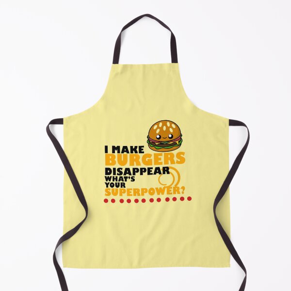 Item preview, Cute Cartoon Burger || Hamburger || I make burgers disappear, what's your super power? designed and sold by cookingwithten.