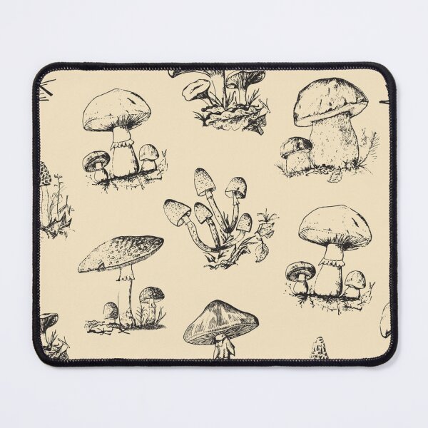 Mushroom seamless pattern Mouse Pad