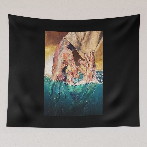 Item preview, The Hand Of God - Jesus Reaching Hand - God Jesus Christ - Jesus Come Follow Me designed and sold by hippololocc.