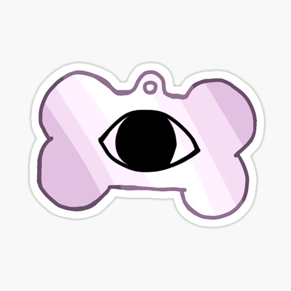 weirdcore eye fairycore creepy sticker by @amethystbones