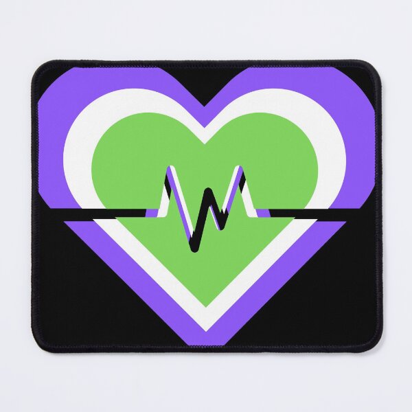 Item preview, Pride Flag Hearts - Genderqueer designed and sold by thesassypanda.