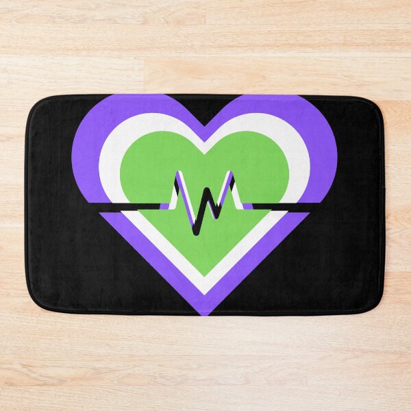 Item preview, Pride Flag Hearts - Genderqueer designed and sold by thesassypanda.