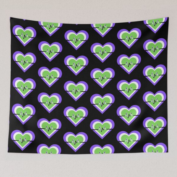 Item preview, Pride Flag Hearts - Genderqueer designed and sold by thesassypanda.