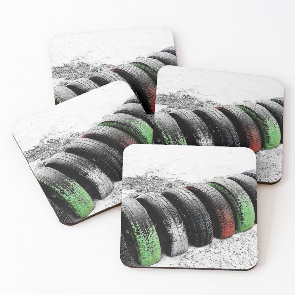 Item preview, Multi color tyres in line designed and sold by EdgyDesignForU.