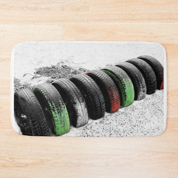 Item preview, Multi color tyres in line designed and sold by EdgyDesignForU.