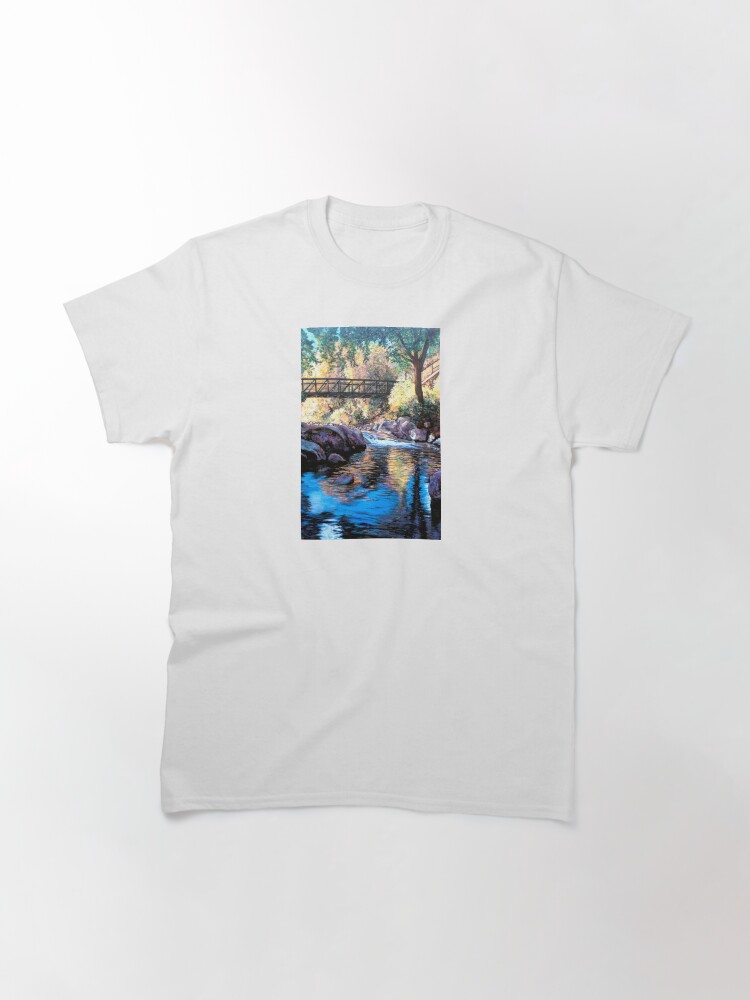 Alternate view of Boulder Creek Bridge - Late Afternoon Classic T-Shirt