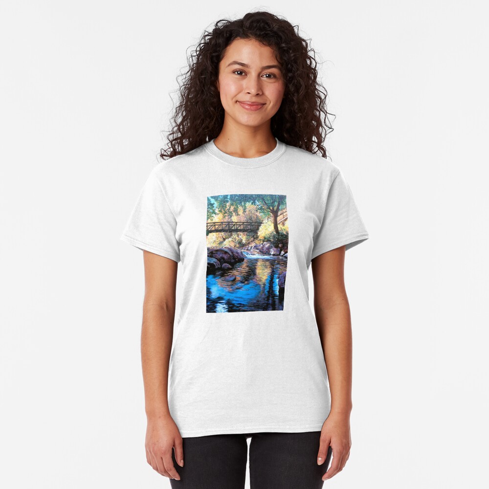 Boulder Creek Bridge - Late Afternoon Classic T-Shirt