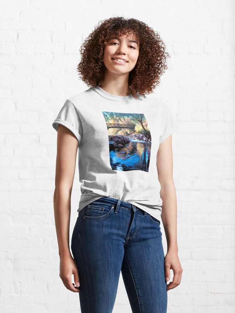 Alternate view of Boulder Creek Bridge - Late Afternoon Classic T-Shirt