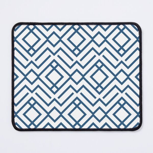 Item preview, Blue and White Chevron Stripe Shape Pattern - Hue Coordinates w/ Coloro / WGSN 2022 Spring / Summer Trending Color Atlantic Blue 115-35-20 designed and sold by ColorOfTheYears.