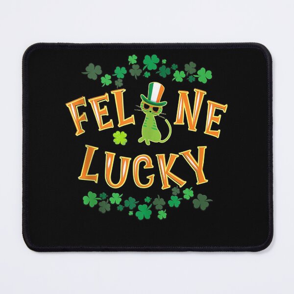 Item preview, Irish Cat Leprechaun I'm Feline Lucky Shamrock Sunglasses Tank Top designed and sold by FelixRiojas.
