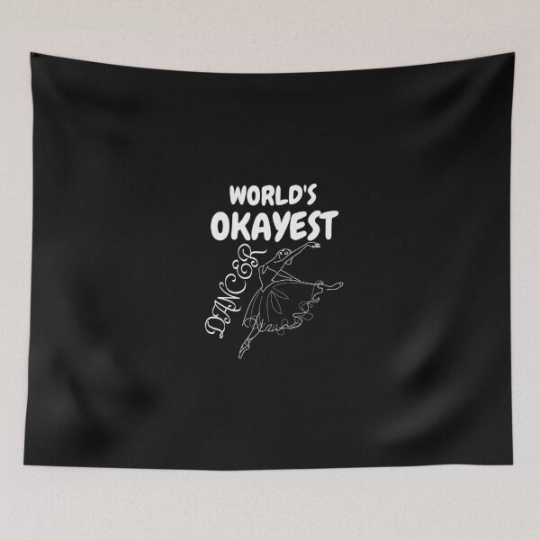 Item preview,  World's Okayest Dancer Funny T-shirt Gift For Dancers designed and sold by Harmonystore.