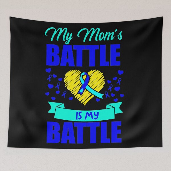 Item preview,  My moms battle is my battle hydrocephalus Awareness - hydrocephalus awareness  designed and sold by Designs Of all kinds.