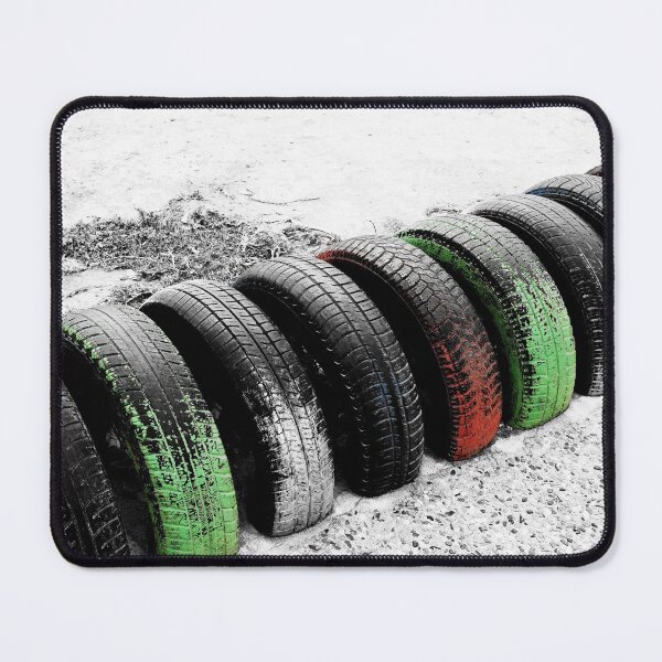 Item preview, Multi color tyres in line designed and sold by EdgyDesignForU.