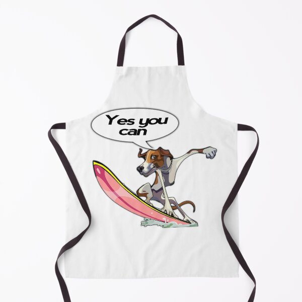 Item preview, dog on surfboard designed and sold by Nikmay Design.