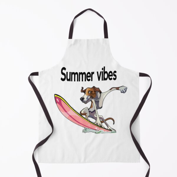 Item preview, dog on surfboard designed and sold by Nikmay Design.
