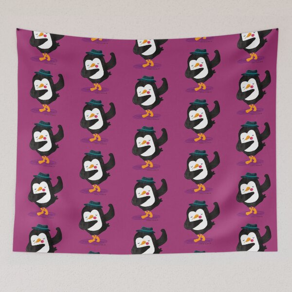 Item preview, Penguin dancing Tango designed and sold by thepenguinsfamily.