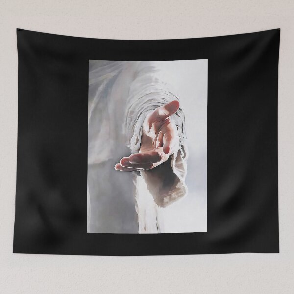 Item preview, Jesus Reaching Hand -Jesus Come Follow Me - The Hand Of God - God Jesus Christ designed and sold by MagicatcoArt.