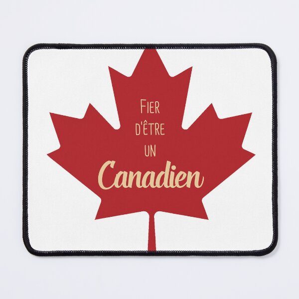 Item preview, Fier d'être un Canadien - Typography Design designed and sold by Yannick Toney.