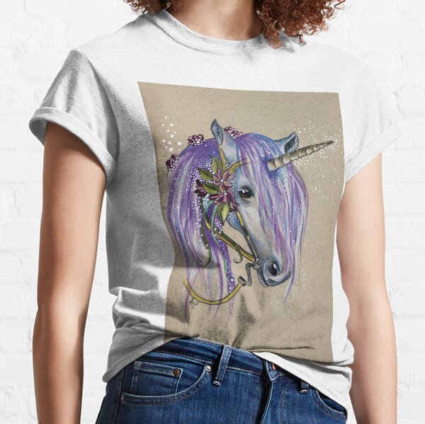 The Magical Faery Unicorn Classic T-Shirt