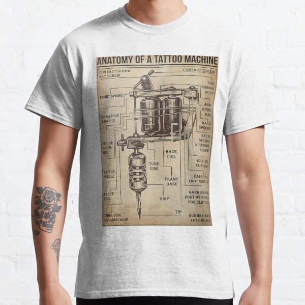 Tattoo Machine T-Shirts for Sale | Redbubble