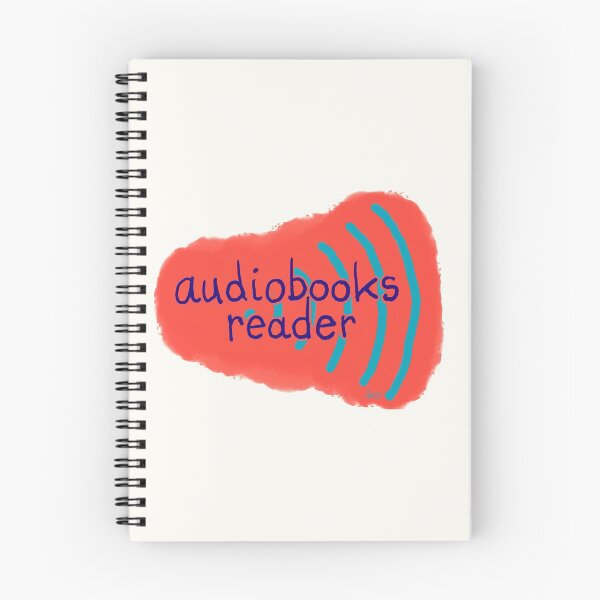 Item preview, Audiobooks reader (red) designed and sold by MentaLee.