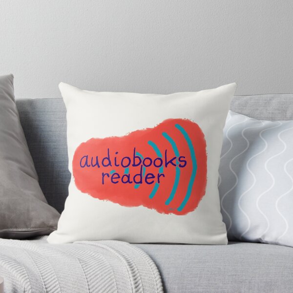 Item preview, Audiobooks reader (red) designed and sold by MentaLee.
