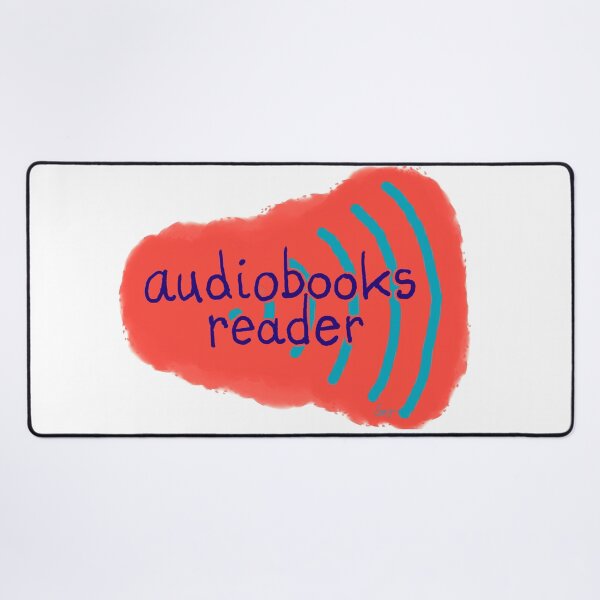 Item preview, Audiobooks reader (red) designed and sold by MentaLee.