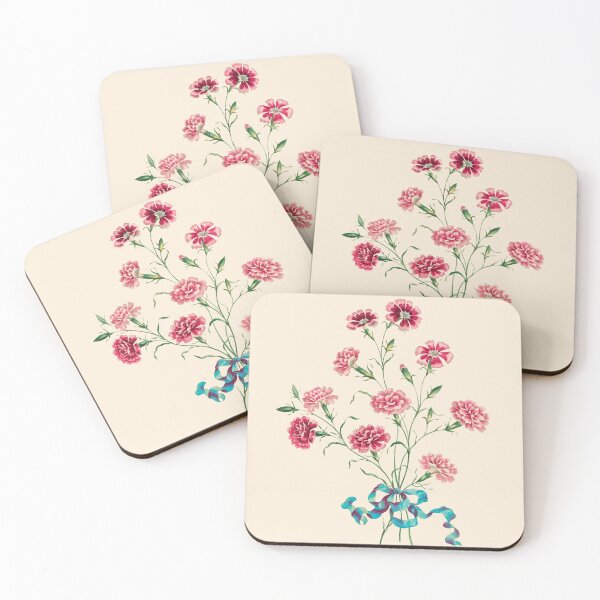 Item preview, India Pinks Cute Floral Design designed and sold by JoyforU.
