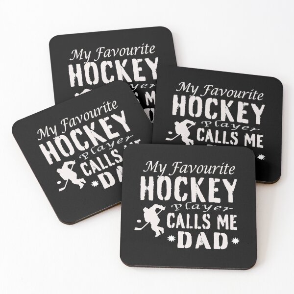 Item preview, My Favorite Hockey Player Calls Me Dad designed and sold by david parry.