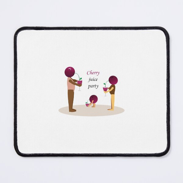 Item preview, Cherry juice party- cute and funny cartoon designed and sold by BayanDU.