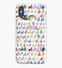 100 PONIES MEGA-PATTERN iPhone Case/Skin