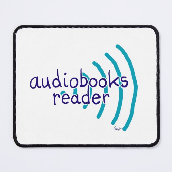 Item preview, Audiobooks reader (white) designed and sold by MentaLee.