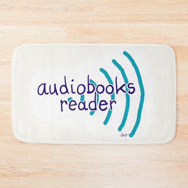 Item preview, Audiobooks reader (white) designed and sold by MentaLee.