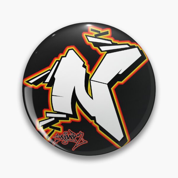 Item preview,  LETTER N BY ESONE URBAN GRAFFITI STREET STYLE  designed and sold by GraffitiBomberZ.