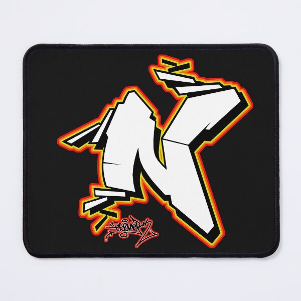 Item preview, LETTER N BY ESONE URBAN GRAFFITI STREET STYLE designed and sold by GraffitiBomberZ.